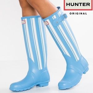 WOMEN'S ORIGINAL GARDEN STRIPE TALL RAIN BOOTS